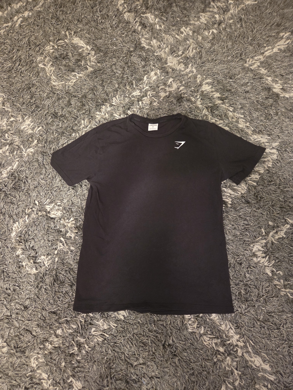 Gymshark Men's Black Critical SS T Shirt Sz M